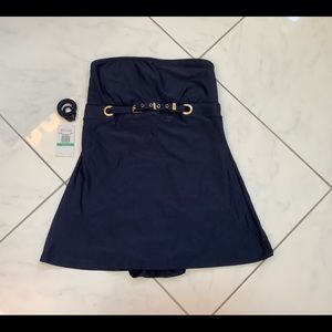 Michael Kors Skirted Maillot Swimsuit